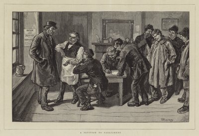 Een verzoekschrift aan het parlement door William Rainey